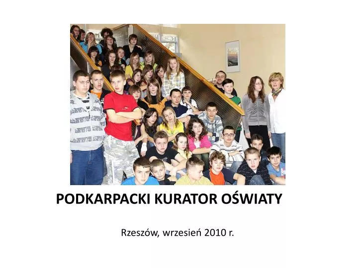 podkarpacki kurator o wiaty