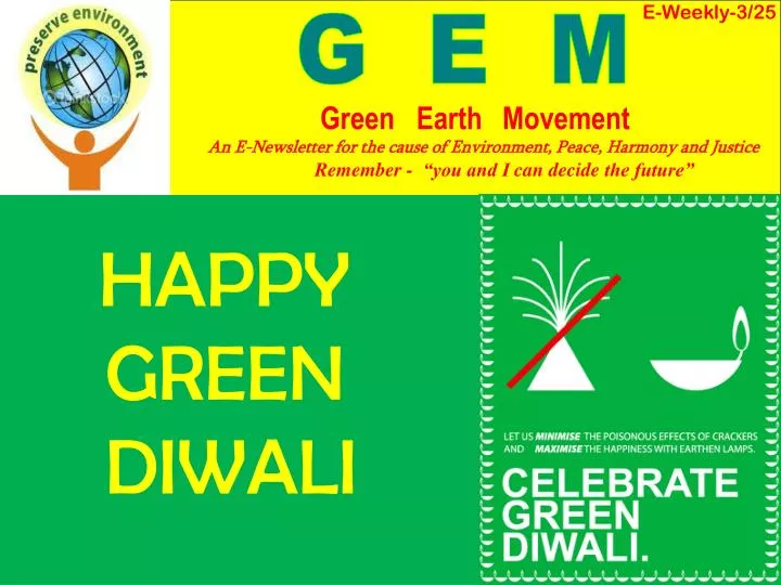 happy green diwali