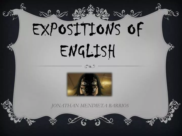 expositions of english