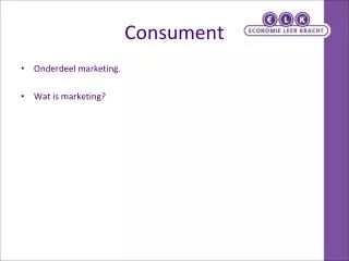consument