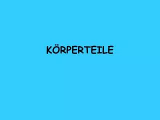 k rperteile