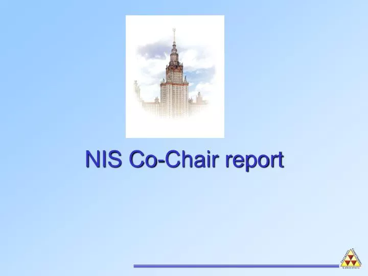 nis co chair report