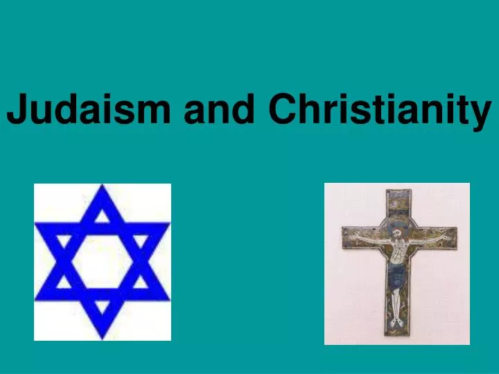 judaism and christianity