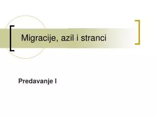 migracije azil i stranci