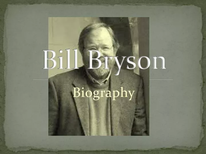bill bryson