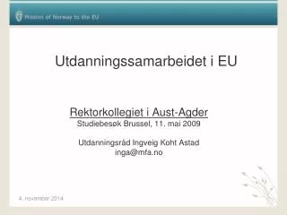utdanningssamarbeidet i eu