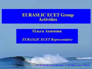 ????? ??????? EURASLIC ECET Representative