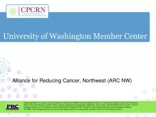 University of Washington Member Center