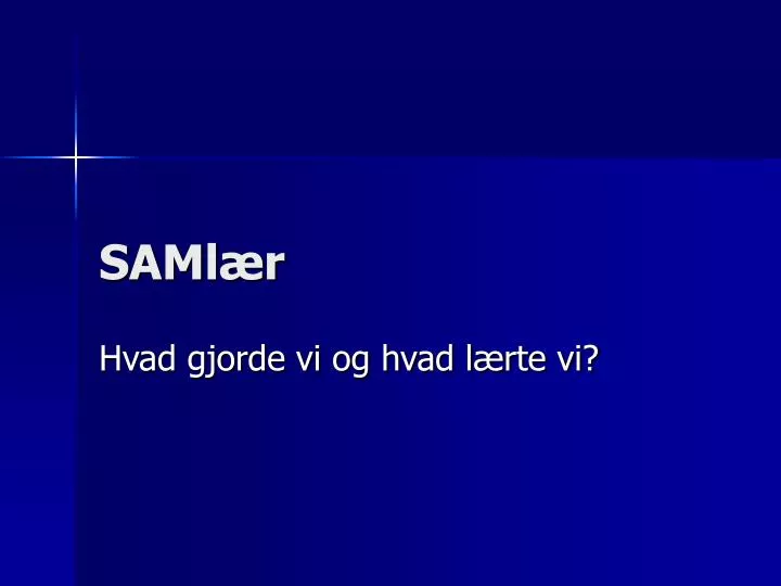 saml r