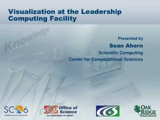 Visualization at the Leadership Computing Facility