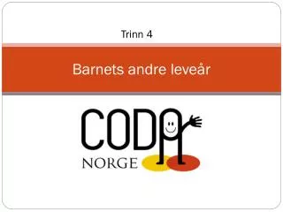 barnets andre leve r