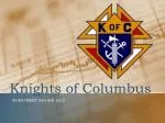 Knights of Columbus - slide 1