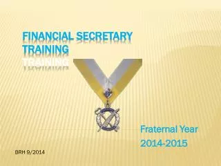 Financial Secretary Training Training