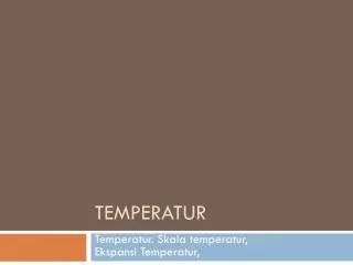 temperatur