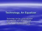 Empowering Individuals: The Role of Assistive Technology in Enhancing Participation - slide 1
