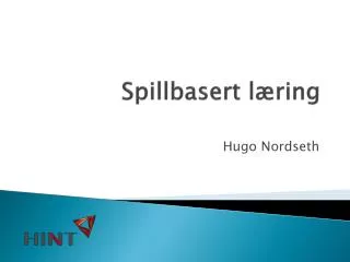 spillbasert l ring