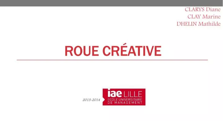 roue cr ative