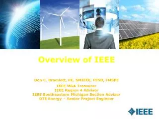 Overview of IEEE