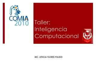 taller inteligencia computacional