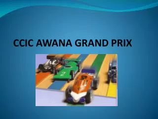 CCIC AWANA GRAND PRIX