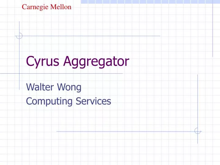 cyrus aggregator