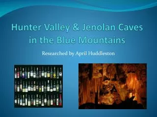 Hunter Valley &amp; Jenolan Caves in the Blue Mountains