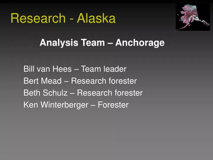 research alaska