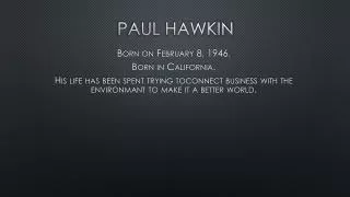 Paul Hawkin