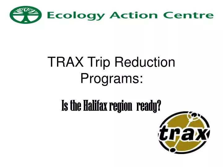 trax trip reduction programs