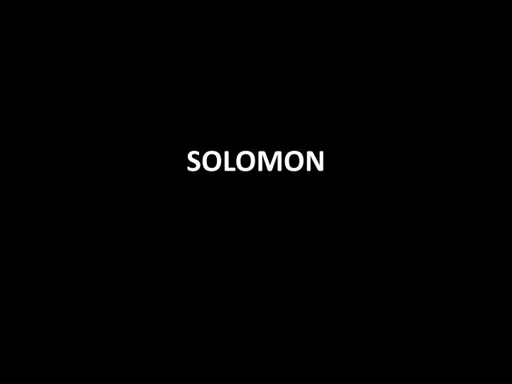 solomon