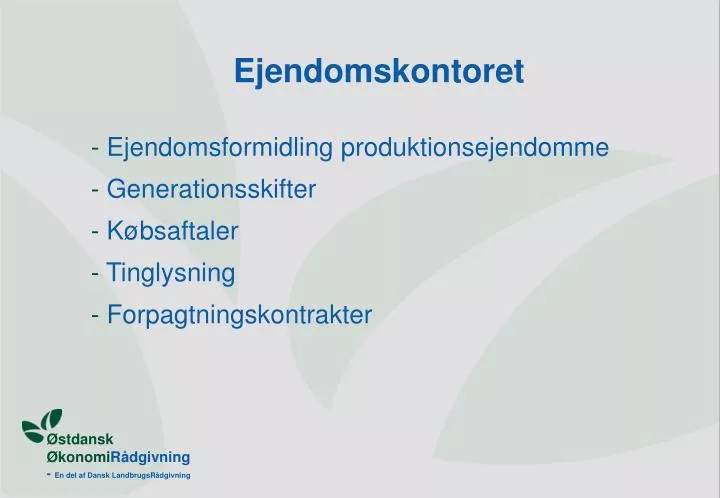 ejendomskontoret