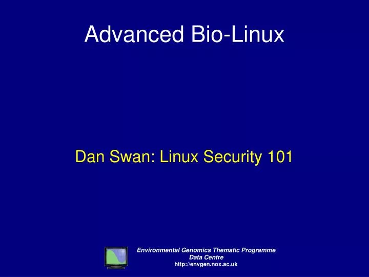 dan swan linux security 101