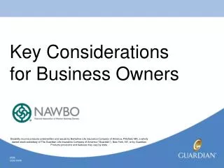 Key Considerations for Business Owners