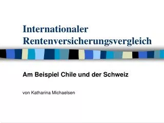 internationaler rentenversicherungsvergleich