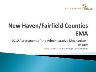 New Haven/Fairfield Counties EMA