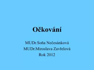 Očkování