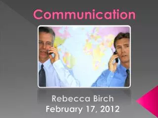 Communication