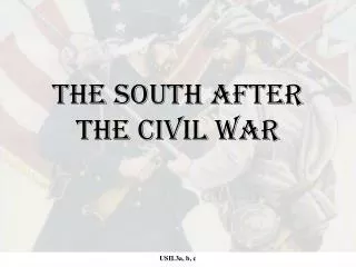 The South after the Civil War