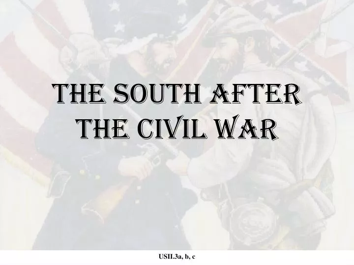the south after the civil war