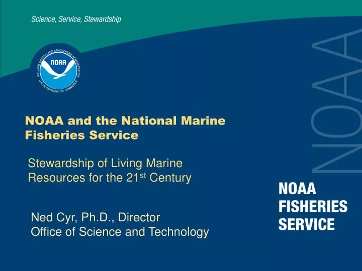 noaa and the national marine fisheries service