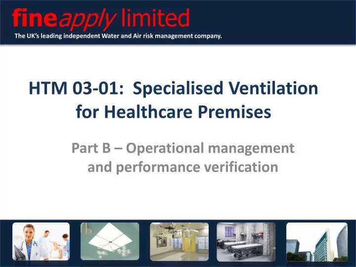 htm 03 01 specialised ventilation for healthcare premises