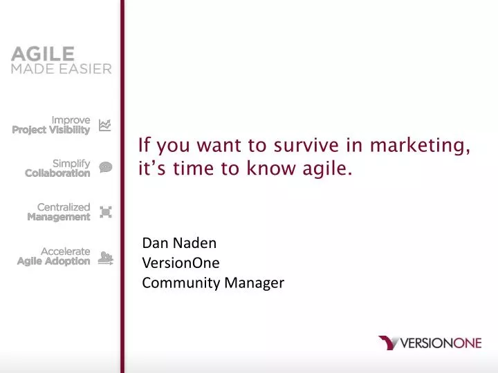 if you want to survive in marketing it s time to know agile