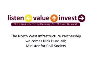 The North West Infrastructure Partnership welcomes Nick Hurd MP, Minister for Civil Society