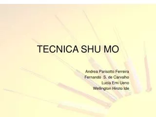 tecnica shu mo
