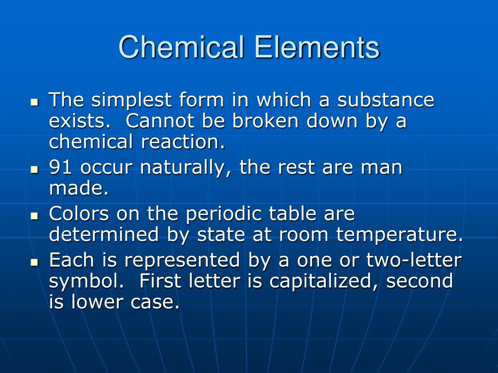 PPT - Chemical Elements PowerPoint Presentation, free download - ID:6182571