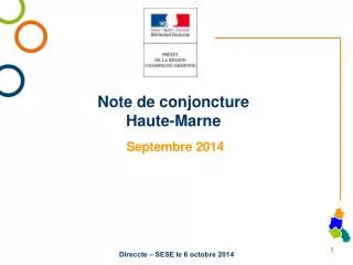 note de conjoncture haute marne