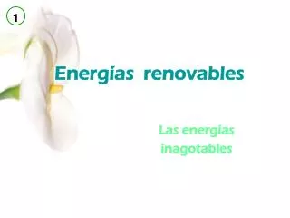 energ as renovables