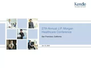 27th Annual J.P. Morgan Healthcare Conference