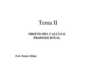 tema ii