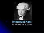 Immanuel Kant - slide 1